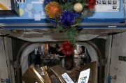 “一場大秀”？外媒：滯留太空美宇航員慶祝圣誕節照片引網友質疑，NASA回應