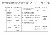 世捷開(kāi)元保險(xiǎn)代理吉林分公司被罰23萬(wàn)元：因利用業(yè)務(wù)便利為其他機(jī)構(gòu)牟取不正當(dāng)利益等違法違規(guī)行為