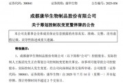 300841、301012！籌劃控制權(quán)變更，停牌！