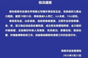 山東一化工車間發生爆炸事故！這家A股公司盤中一度大跌，農藥板塊集體走強！