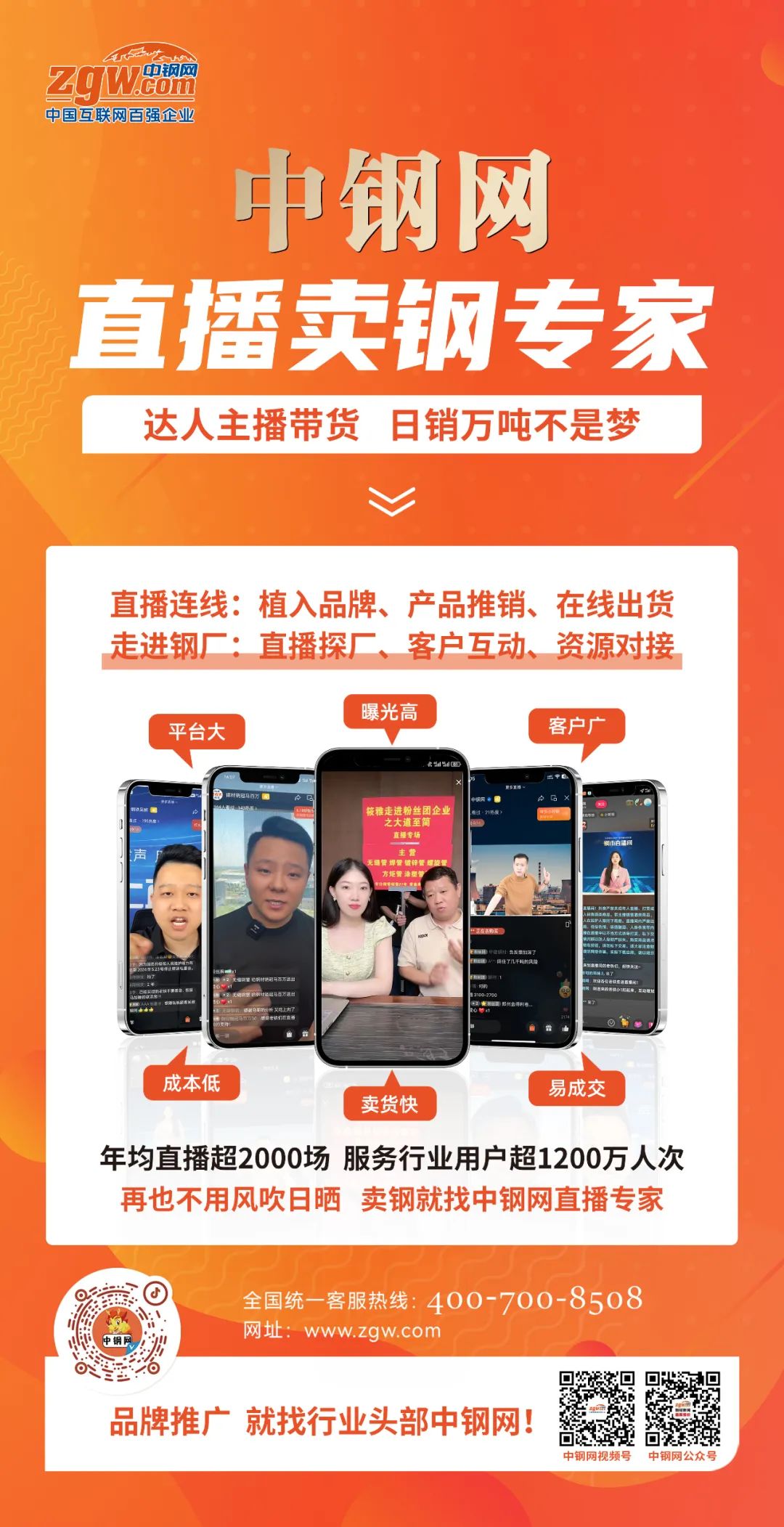 引爆行業(yè)：中鋼網(wǎng)“直播賣鋼”火爆出圈