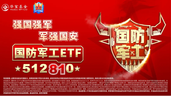 國資委重磅發布，軍工央國企集體走強，國防軍工ETF（512810）漲超1%！成份股中航電測盤中漲超9%！