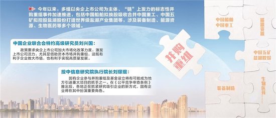 并購重組“鏈”上發力 成國資國企做強做優做大關鍵一招