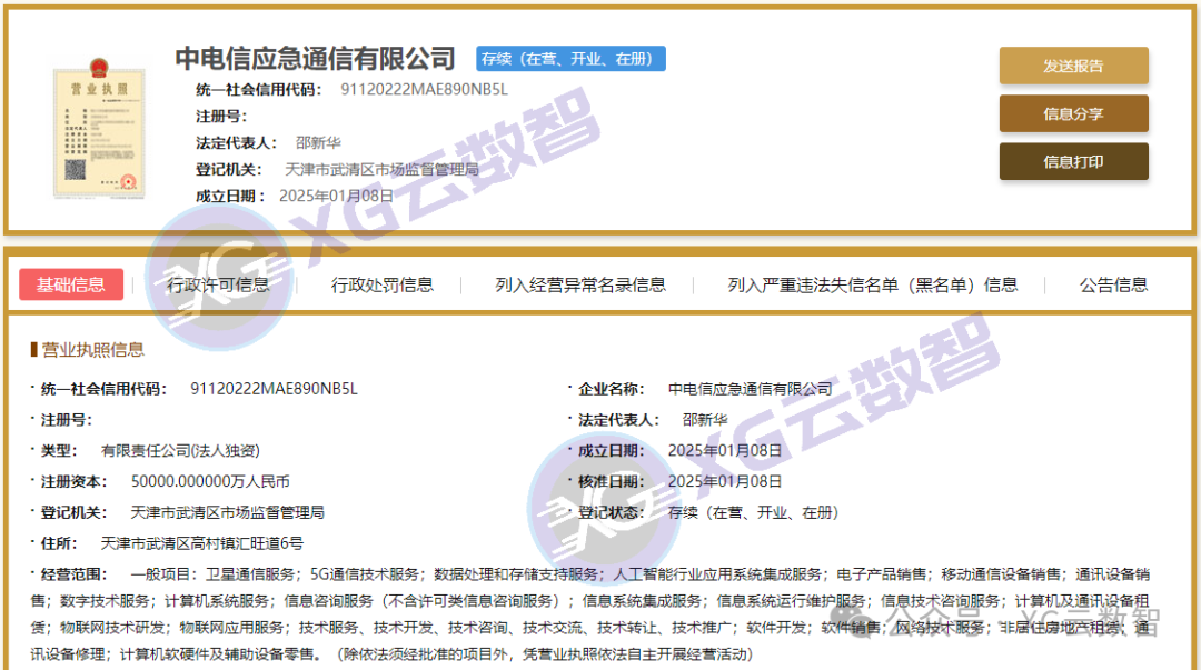 5億元！中國(guó)電信成立新公司