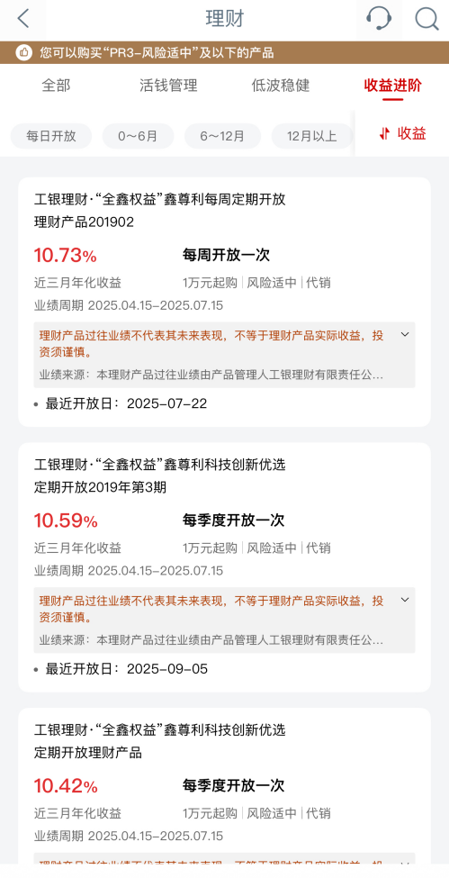 近3個月年化收益率超10%，這類理財產(chǎn)品受追捧